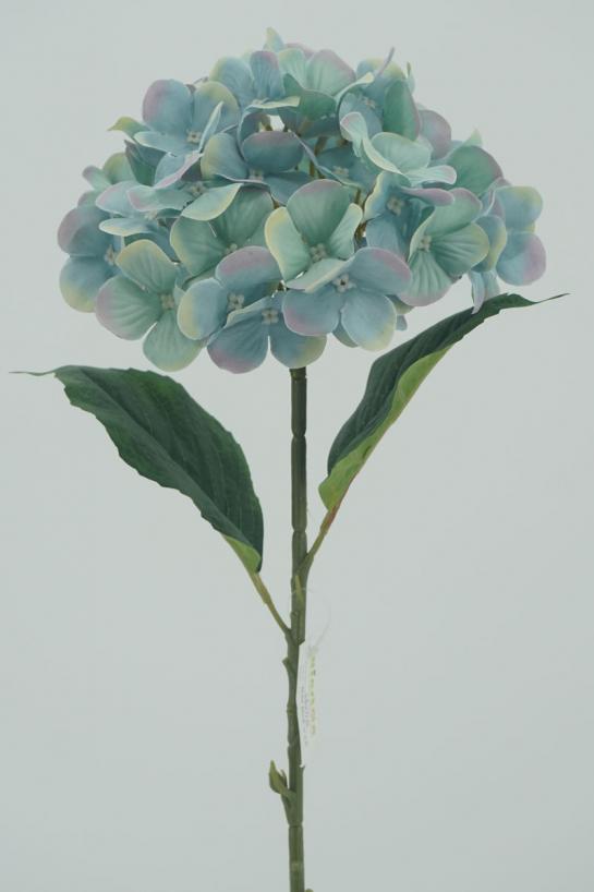 hydrangea dia 17cm ,66cm,2 midia leaves
