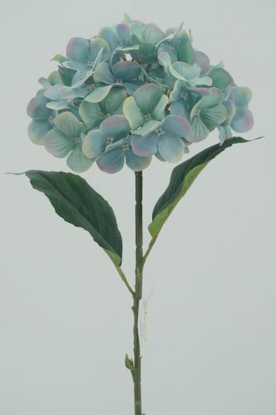 hydrangea dia 17cm ,66cm,2 midia leaves
